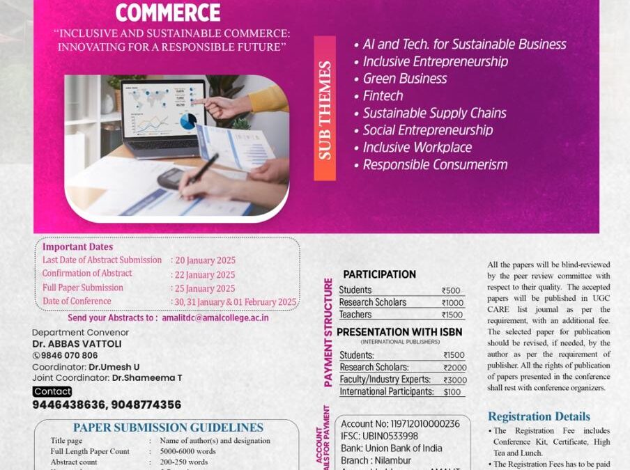 Inclusive and Sustainable Commerce
