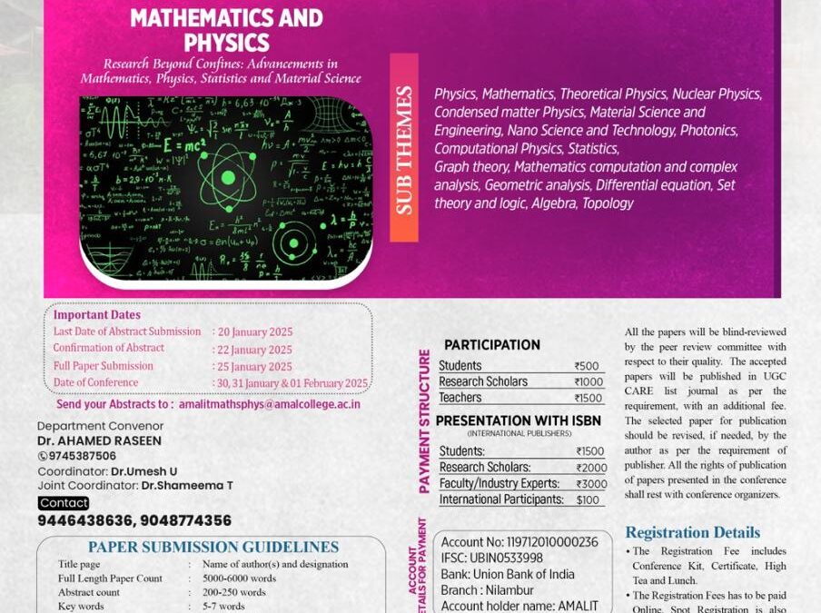 Mathematics & Physics